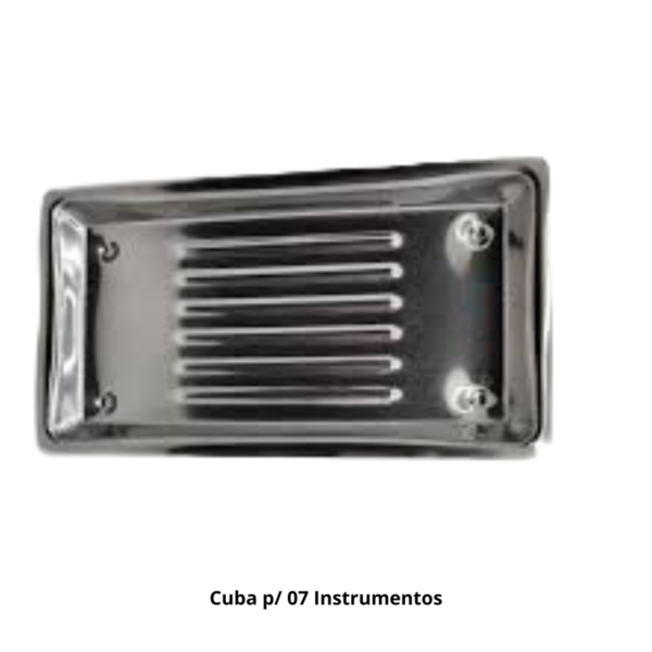BANDEJA CUBA - P/ 07 INSTRUMENTOS
