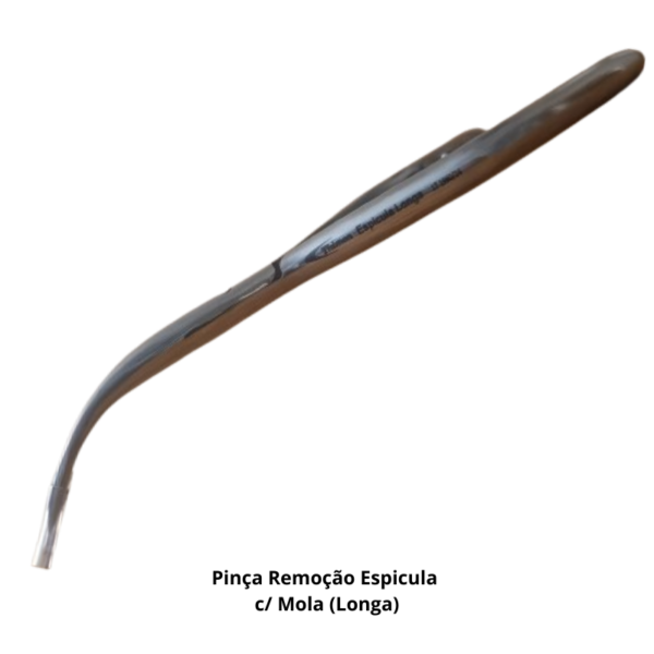 PINÇA LONGA P/ REMOÇÃO DE ESPICULA (COM MOLA) - Image 2